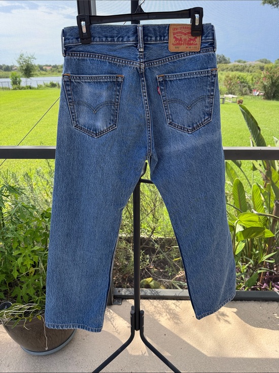 Levi's Other - Levi's 505 Blue Relaxed Fit Men's Jeans - Classic Back Pocket Style 30/32